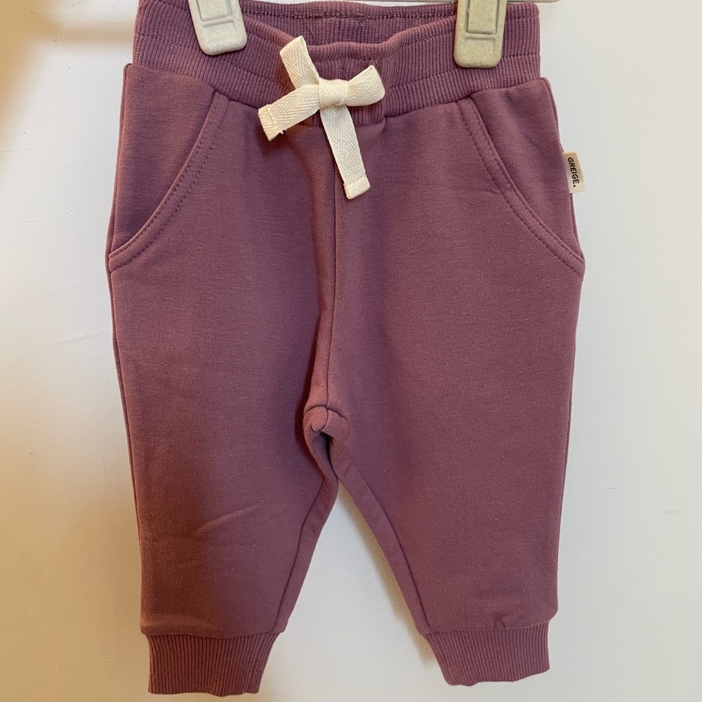 Greige Fleece Sweatpants